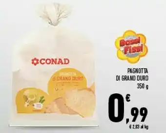 Conad Pagnotta di grano duro offerta