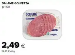 Tigre Salame golfetta offerta