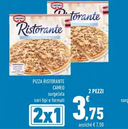 Conad Superstore Pizza ristorante cameo surgelata vari tipi e formati offerta