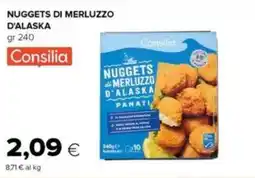Tigre Consilia nuggets di merluzzo d'alaska offerta