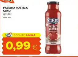 Tigre Passata rustica CIRIO offerta