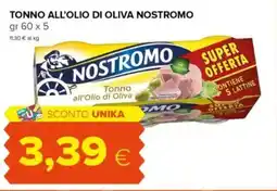 Tigre Tonno all'olio di oliva NOSTROMO offerta