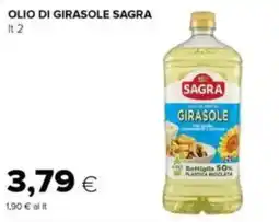 Tigre Olio di girasole SAGRA offerta