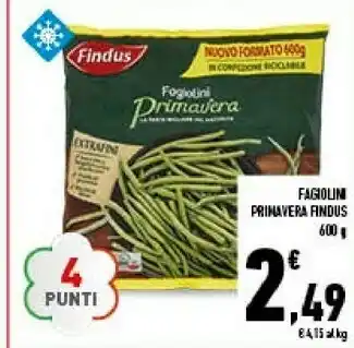 Conad Fagiolini primavera offerta
