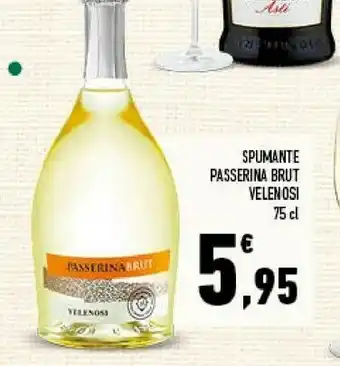 Conad Superstore Velenosi spumante passerina brut offerta