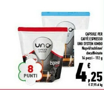 Conad Superstore Cialde caffè offerta
