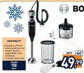 Unieuro Mixer msm67170 offerta