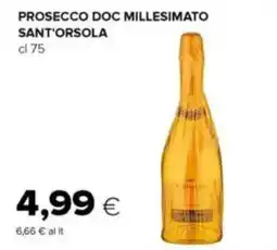 Tigre Prosecco doc millesimato SANT'ORSOLA offerta