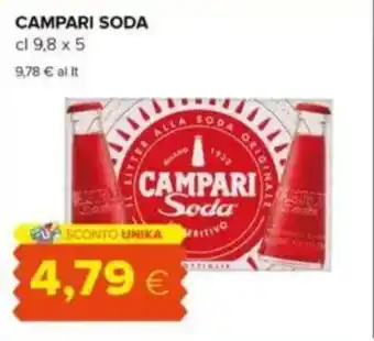 Tigre Campari soda offerta