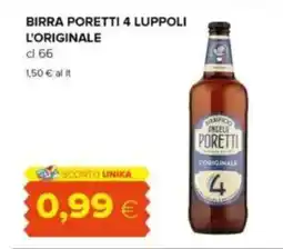 Tigre Birra poretti 4 luppoli l'originale offerta