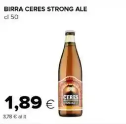 Tigre Birra ceres strong ale offerta
