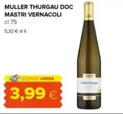 Tigre Muller thurgau doc mastri vernacoli offerta