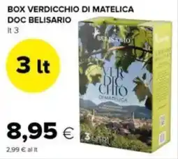 Tigre Box verdicchio di matelica doc belisario offerta