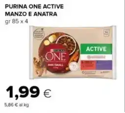 Tigre Purina one active manzo e anatra offerta