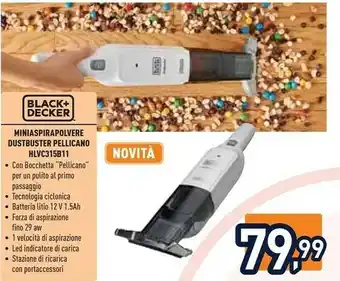 Unieuro Hlvc315b11 aspirapolvere senza filo bianco senza sacchetto offerta