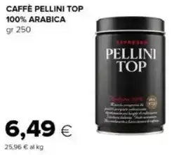 Tigre Caffè pellini top 100% arabica offerta