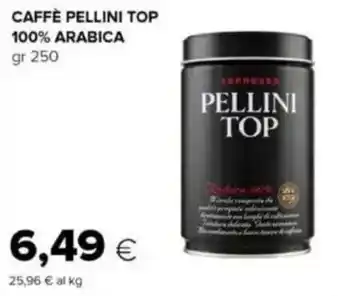 Tigre Caffè pellini top 100% arabica offerta