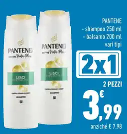 Conad Superstore PANTENE shampoo-balsamo offerta