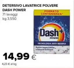Tigre Detersivo lavatrice polvere dash power offerta