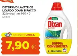 Tigre Detersivo lavatrice liquido dixan bipacco offerta