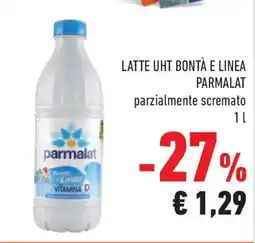 Conad Superstore Latte uht bontà e linea PARMALAT offerta