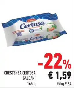 Conad Superstore Crescenza certosa GALBANI offerta