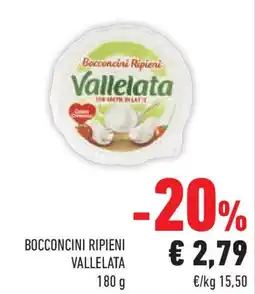 Conad Superstore Bocconcini ripieni VALLELATA offerta