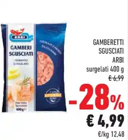 Conad Superstore Gamberetti sgusciati ARBI offerta