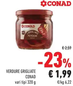 Conad Superstore Verdure grigliate CONAD offerta