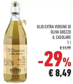Conad Superstore Olio extra vergine di oliva grezzo IL CASOLARE offerta