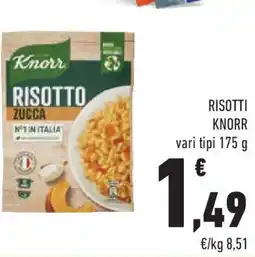 Conad Superstore Risotti KNORR vari tipi offerta