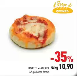 Conad Superstore Pizzette margerita offerta