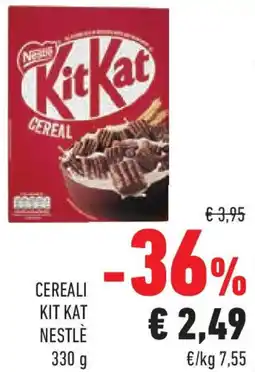 Conad Superstore Cereali kit kat NESTLÈ offerta