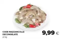 Oasi Code mazzancolle decongelate offerta