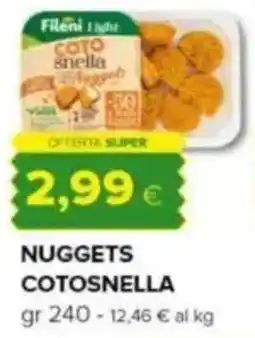 Oasi Fileni nuggets cotosnella offerta