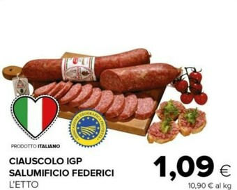 Tigre Salame offerta