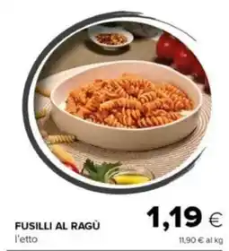 Oasi Fusilli al ragù offerta