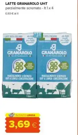 Oasi LATTE GRANAROLO UHT parzialmente scremato offerta
