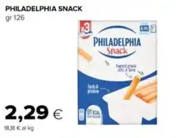 Oasi Philadelphia snack offerta