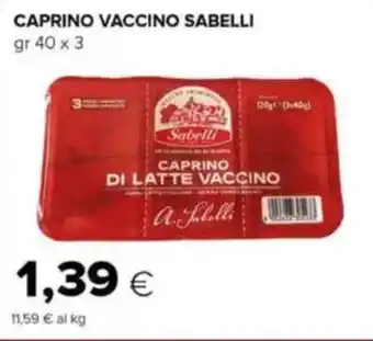 Oasi Caprino vaccino SABELLI offerta