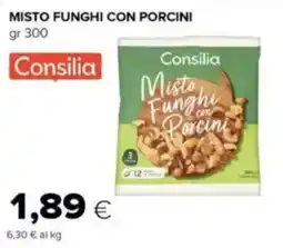 Oasi Consilia misto funghi con porcini offerta