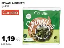 Oasi Consilia spinaci a cubetti offerta