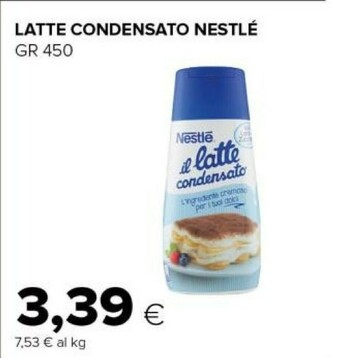 Tigre Latte offerta