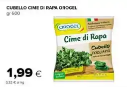 Oasi Cubello cime di rapa OROGEL offerta