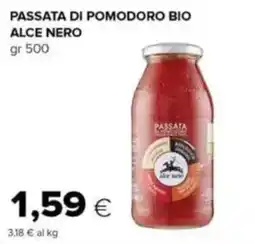 Oasi Passata di pomodoro bio ALCE NERO offerta