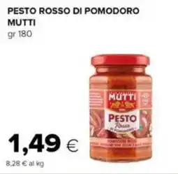 Oasi Pesto rosso di pomodoro MUTTI offerta