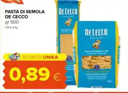 Oasi Pasta di semola DE CECCO offerta
