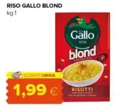 Oasi Riso gallo blond offerta
