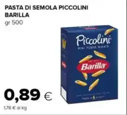 Oasi Pasta di semola piccolini BARILLA offerta