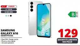 Comet SAMSUNG GALAXY A16 SMARTPHONE offerta
